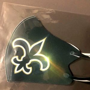 New Orleans saints adjustable facemask